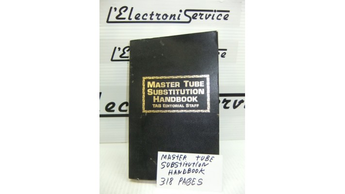 Master Tube Substitution Handbook.
